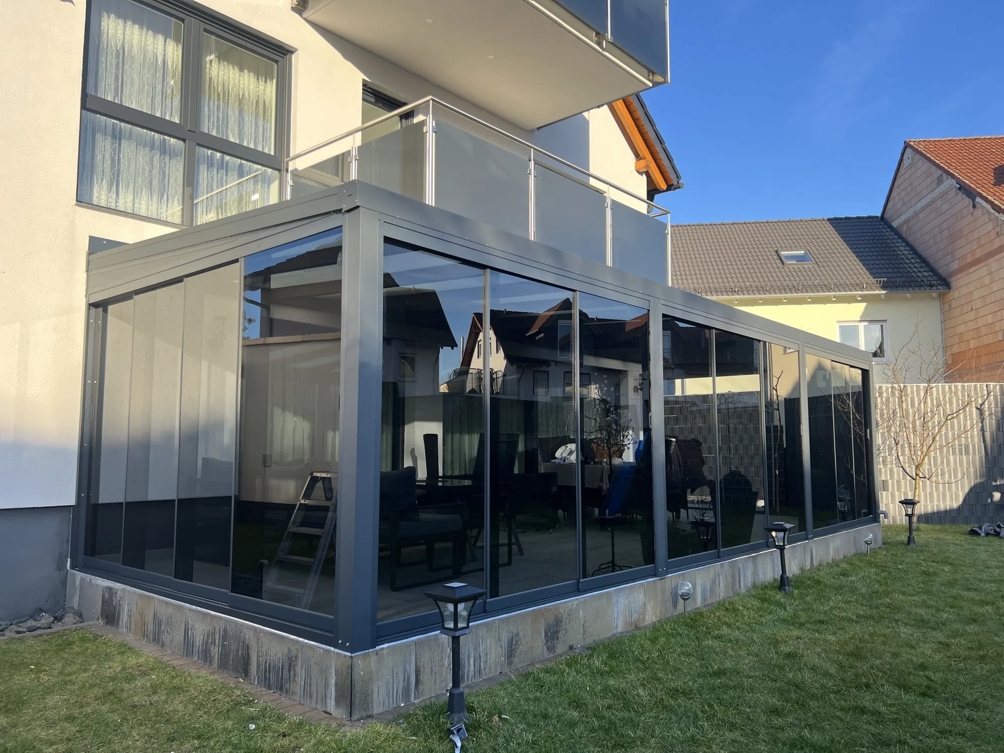 ALUXIL Skyline 110 Terrassendach — Referenzprojekt